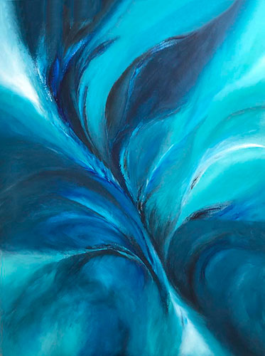 Volar. Acrílico sobre lienzo. 120 x 90	