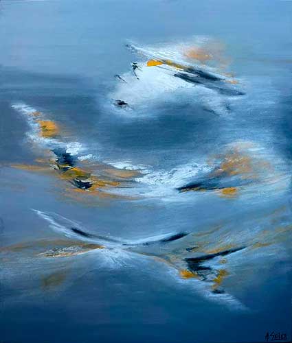 Tranquilidad. Acrílico. 50 x 60	